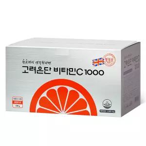 고려은단 비타민C 1000 600정 1개 20개월분 항산화 프리미엄 영국산