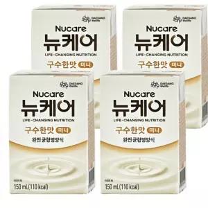 뉴케어 노인영양식 구수한맛 미니 150ml 24팩 유동식 경관식 영양식