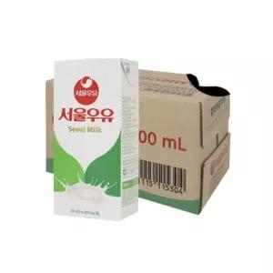 멸균우유 1000ml x 10입 1박스