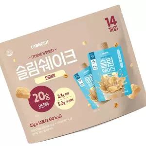 랩노쉬 슬림쉐이크 45g x 14개 - 인절미