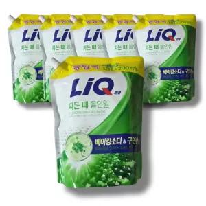 리큐 베이킹X구연산 찌든 때 올인원 1.8L+200ml 6개