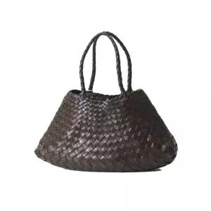 드래곤디퓨전 26SS 산타 크로체 빅 토트백 다크브라운 8892 DK BROWN