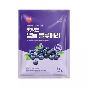 CJ프레시웨이 이츠웰 냉동 블루베리 1KG 3~6개 골라담기