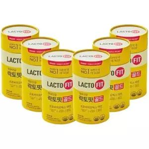종근당건강 락토핏 골드 50포 x6통 (300일분)