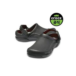 [하프클럽/크록스]크록스공식 성인 BISTRO PRO WORK LITERIDE CLOG BK (26SUCL205669)