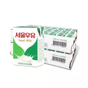 서울우유 멸균우유 200ml x 24입 x 2박스 (총48입)