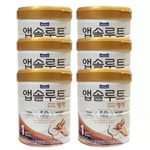 매일유업 앱솔루트 명작 2FL 1단계 800g 6개
