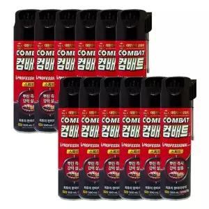컴배트 스피드 바퀴벌레 에어졸 500ml x12 (S14855797)
