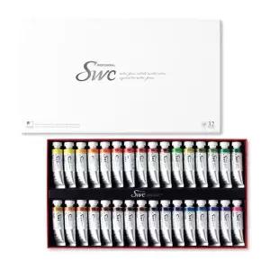 신한 고급 수채화물감 SWC 15ml 32색
