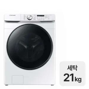 삼성전자 그랑데 드럼세탁기 WF21T6000KW 21kg 화이트 삼성전자 물류설치 - gh