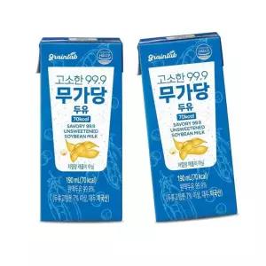 그레인랩 고소한99.9 무가당두유 40팩 1박스