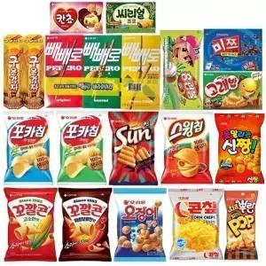 20개 과자세트 선물세트 과자 간식