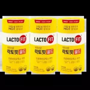 유산균 락토핏 골드 50포 3통 (150일분)