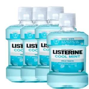 리스테린 쿨민트 마일드 750ml x 4개