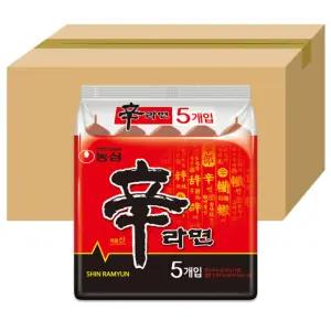 농심 신라면 봉지라면 120gx40봉(1박스)