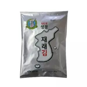 [보리보리/베스트쇼핑]지도표 성경김 재래 전장김 소 30g 20개, 한박스