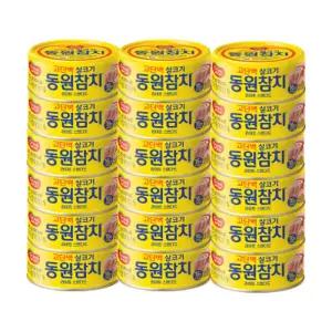 동원 살코기 참치 85g x18캔