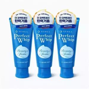 [셀러허브][웰빙창고] 센카 퍼펙트 휩 페이셜 워시 120g x 3개 (S44544463)