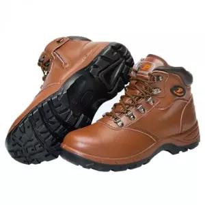 가죽 안전화 브라운 용달차