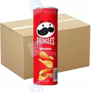 과자 프링글스 pringles 포테이토칩 오리지날 110g 12개 감자칩 감자과자 스낵