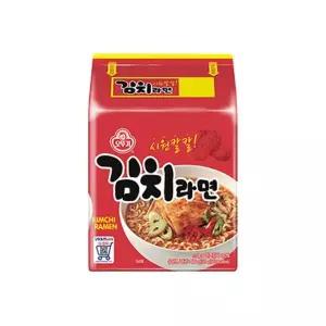 [오뚜기] 김치라면 5입 x 4개/총20입e[35772811]