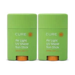 큐어 에어라이트 유브이 쉴드 선스틱 20g(SPF50 ) 2개 Ss (16279956)