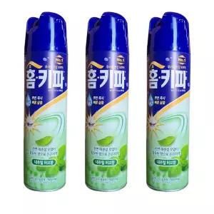 테온셀 홈키파 허브향 수성에어졸 500ml 3개 모기약/에프킬라 살충제