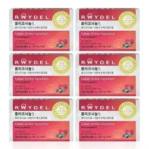 [레이델] 폴리코사놀5 200mg x 30정 x 6박스 WYS