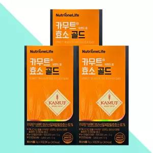 뉴트리원 카뮤트 카무트 효소 골드 곡물 30포X3개