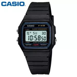 카시오 시계 F-91W-1D 남성용 손목시계 우레탄밴드 전자시계 CASIO 정품