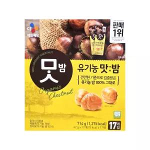 CJ 달콤한 저온숙성 유기농 맛밤 714g