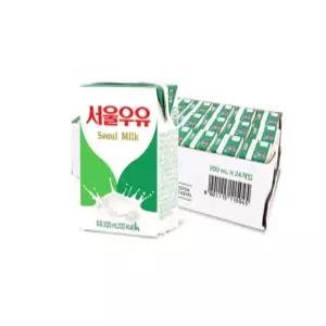 서울우유 멸균우유 200ml x 24입