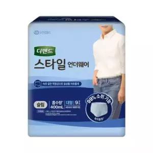 테온셀 디펜드 스타일 언더웨어 남성 슬림 대형 72매