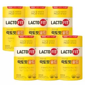 종근당건강 락토핏 골드 50포 6개