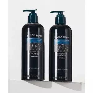 NATURE REPUBLIC [2pack] 블랙빈 탈모증상 개선 샴푸 520ml 2051502