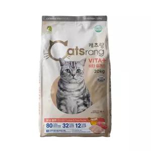캐츠랑 비타플러스 20kg 대용량 전연령 길냥이 고양이밥 점보