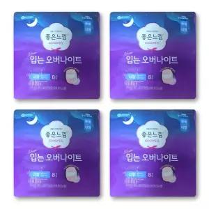 좋은느낌 입는 오버나이트 대형 8개입 x 4개