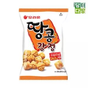 오리온 땅콩강정 80g X 12개 오리온 땅콩강정 땅콩강정80g 땅콩과자 과자