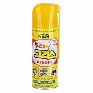 [콩심팥심]일신 뿌리는 그리스 420mL 방청제 윤활제스프레이