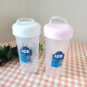 덕신 빨대컵 300ml 1개 색상랜덤 병원 환자 요양원 노인
