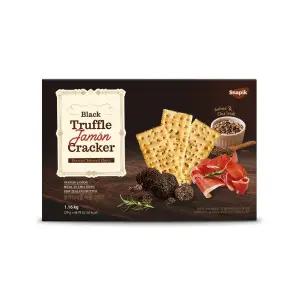 Snapik 블랙 트러플 하몽 크래커 비스킷 코스트코 트러플향 1.16kg 1개