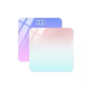 온도측정가능 몸무게체중계 파스텔 LED 체중계 디지털 미니 전자체중계 디지털체중계 미니체중계