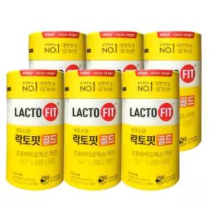 [종근당건강] 락토핏 골드 50포 6통