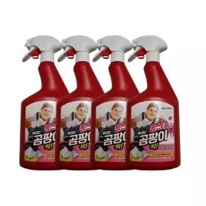 홈스타 뿌리는 곰팡이 싹 곰팡이 제거제 500ml x 4개