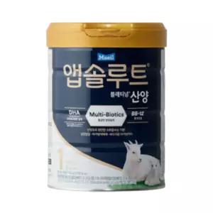 앱솔루트 플래티넘 산양 분유 1단계(0~6개월) 750g 1캔