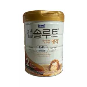 매일유업 앱솔루트 명작 2FL (HMO) 분유 2단계(6~12개월) 800g 1캔