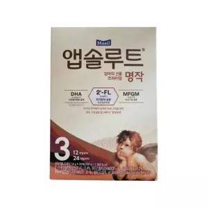 매일유업 앱솔루트 명작 2FL (HMO)분유 스틱 3단계(12~24개월) 14g 20포
