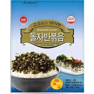 바다모아 김자반 돌자반볶음 업소용 1kg 1개