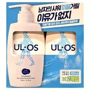 우르오스 스킨워시 500ml 2개입