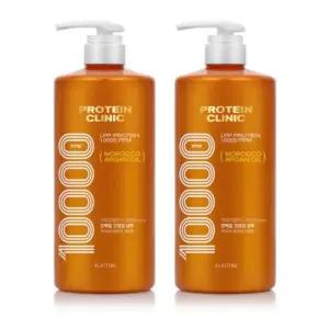 엘라스틴 프로틴클리닉 고영양 샴푸 1000ml 2개
